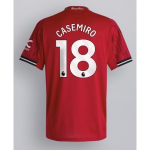 Fotbalové Dres Manchester United Casemiro #18 Domácí Oblečení 2025-26 Krátký Rukáv